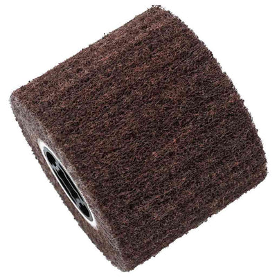 Vidaxl schuurrollen 3 st bruin 12 x 12 x 10 cm synthetische vezel
