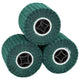 Vidaxl schuurrollen 3 st groen 12 x 12 x 10 cm synthetische vezel