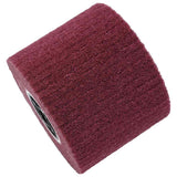 Vidaxl schuurrollen 3 st rood 12 x 12 x 10 cm synthetische vezel - afbeelding 2