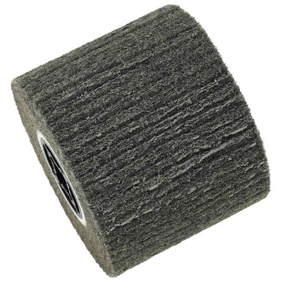 Vidaxl schuurrollen 3 st zwart 12 x 12 x 10 cm synthetische vezel