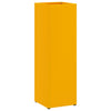 Vidaxl paraplu standaard mosterdgeel 15,5 x 15,5 x 49 cm metaal