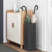 Vidaxl regen paraplu standaard zwart 15,5 x 15,5 x 49 cm staal - afbeelding 3