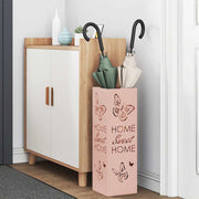 Vidaxl regen paraplu standaard roze 15,5 x 15,5 x 49 cm staal - afbeelding 3