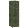 Vidaxl paraplu standaard olijfgroen 15,5 x 15,5 x 49 cm metaal