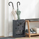 Vidaxl regen paraplu standaard antraciet 28 x 12 x 41 cm staal