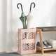 Vidaxl regen paraplu standaard roze 28 x 12 x 41 cm staal