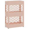 Vidaxl paraplu standaard roze 28 x 12 x 41 cm staal