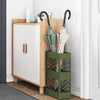 Vidaxl paraplu standaard olijfgroen 28 x 12 x 41 cm staal