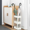 Vidaxl paraplu standaard wit 28 x 12 x 41 cm staal