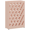 Vidaxl paraplu standaard roze 28 x 12 x 41 cm staal