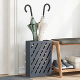 Vidaxl regen paraplu standaard antraciet 28 x 12 x 41 cm staal - afbeelding 1