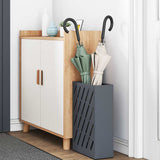 Vidaxl regen paraplu standaard antraciet 28 x 12 x 41 cm staal - afbeelding 3