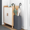 Vidaxl paraplu standaard antraciet 28 x 12 x 41 cm staal