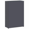Vidaxl paraplu standaard antraciet 28 x 12 x 41 cm staal