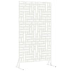 Vidaxl privacyscherm wit 100 x 50 x 180 cm staal