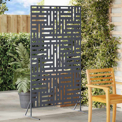 Vidaxl privacyscherm 100 x 50 x 180 cm staal antraciet
