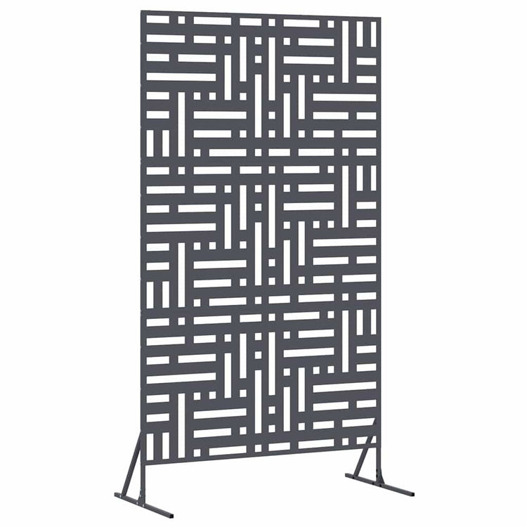 Vidaxl privacyscherm 100 x 50 x 180 cm staal antraciet