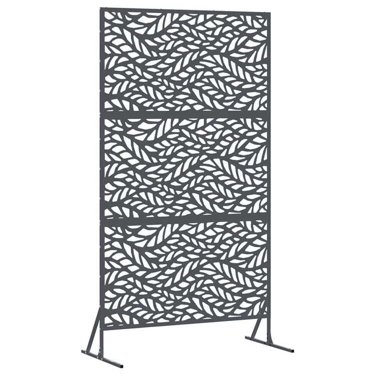Vidaxl privacyscherm 100 x 50 x 180 cm staal antraciet