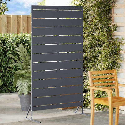 Vidaxl privacyscherm 100 x 50 x 180 cm staal antraciet