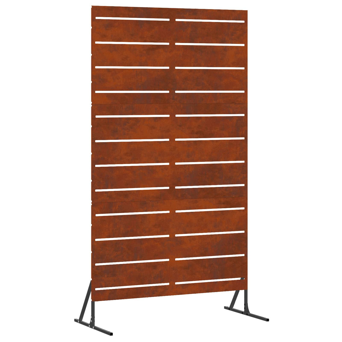 Vidaxl privacyscherm 100 x 50 x 180 cm weervast staal roestkleurig