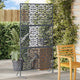 Vidaxl privacyscherm 100 x 50 x 180 cm staal antraciet