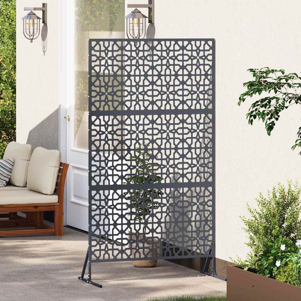 Vidaxl privacyscherm antraciet 100 x 50 x 180 cm staal
