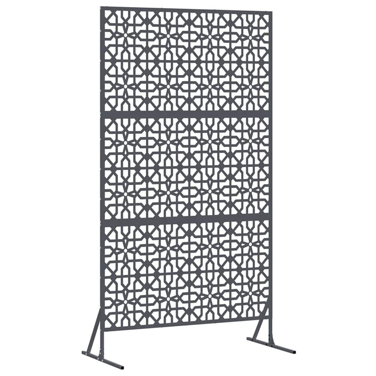 Vidaxl privacyscherm 100 x 50 x 180 cm staal antraciet