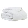 Vidaxl zomer dekbed wit 220 x 135 x 3 cm polyester