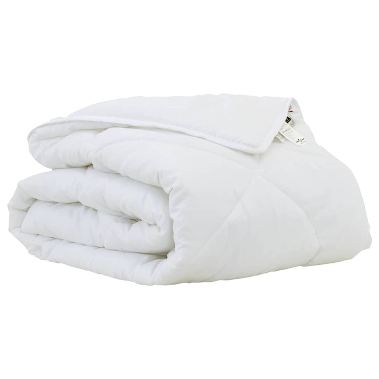 Vidaxl dekbed 200 x 135 x 4 cm nee polyester wit ademend
