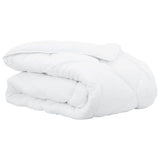 Vidaxl winter dekbed 202 x 201 x 5 cm winter polyester wit ademend - afbeelding 2