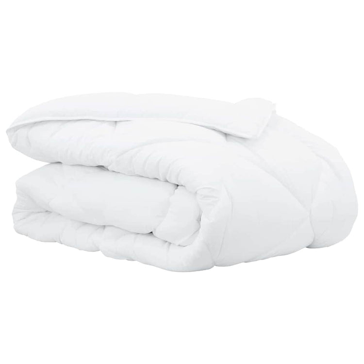 Vidaxl winter dekbed 202 x 201 x 5 cm winter polyester wit ademend