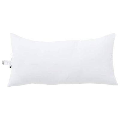 Vidaxl hoofdkussen met kussen 2 pcs wit 61 x 41 x 20 cm polyester