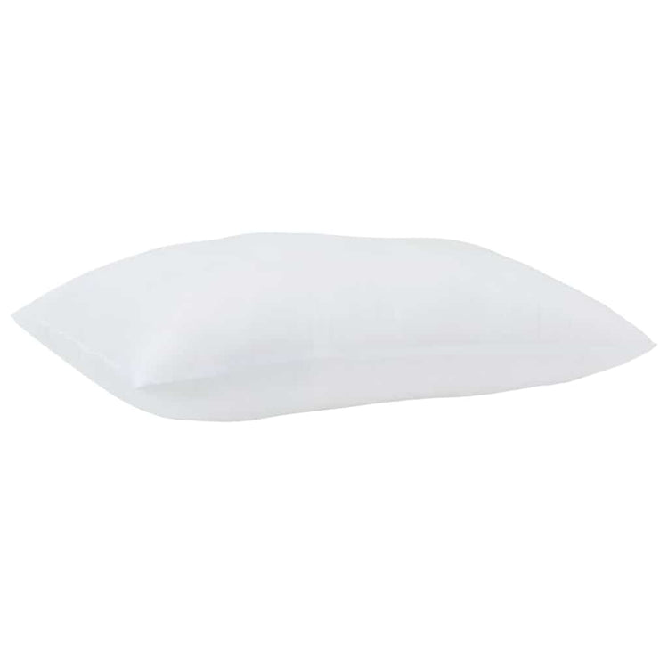 Vidaxl hoofdkussen met kussen 2 pcs wit 61 x 41 x 20 cm polyester