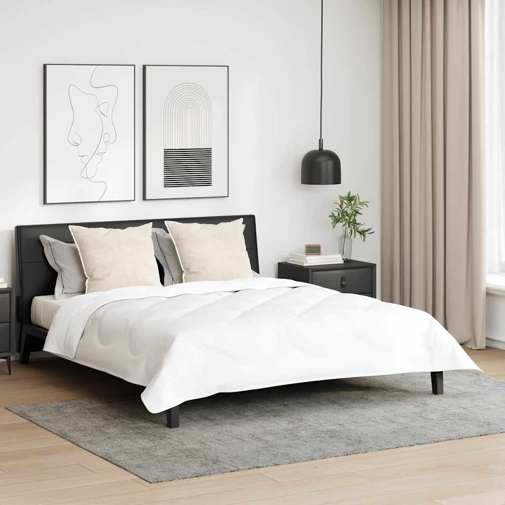 Vidaxl hoofdkussen met kussen 2 pcs wit 80 x 80 x 20 cm polyester