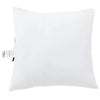 Vidaxl hoofdkussen met kussen 2 pcs wit 80 x 80 x 20 cm polyester