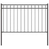 Vidaxl hecelement grijs 170 x 130 cm staal