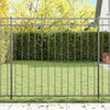 Vidaxl hecelement grijs 170 x 120 cm staal