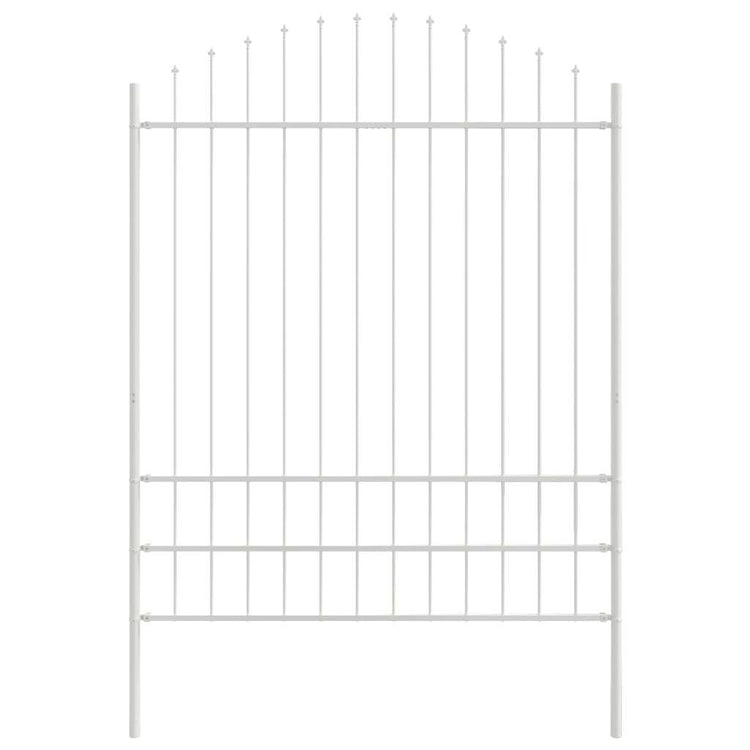 Vidaxl tuinhek woerden 170 x 225 cm gepoedercoat staal wit
