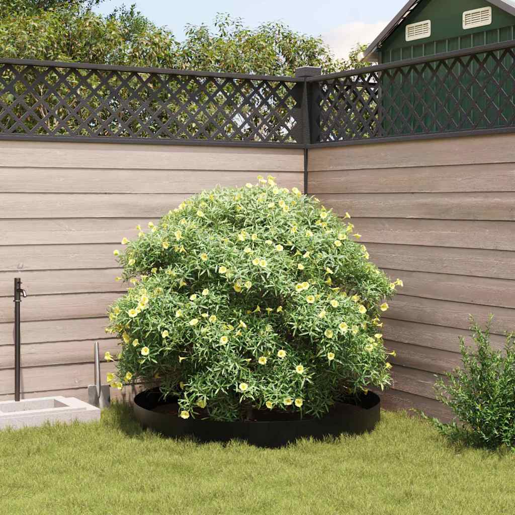 Vidaxl worteldoek zwart 0,7 x 3 m polyetheen
