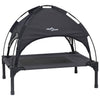 Vidaxl hondenbed zwart 76 x 62 x 70,5 cm staal