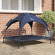 Vidaxl hondenbed 104 x 86 x 84,5 cm staal marineblauw