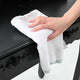 Vidaxl reinigingsdoeken 10 st gestreept 50x60 cm wit en groen