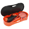 Vidaxl badmintonset met 2 rackets, net en opbergkoffer 292x30x152 cm