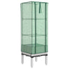 Vidaxl plantenbak verhoogd met kashoes 40x40x140 cm rattanlook