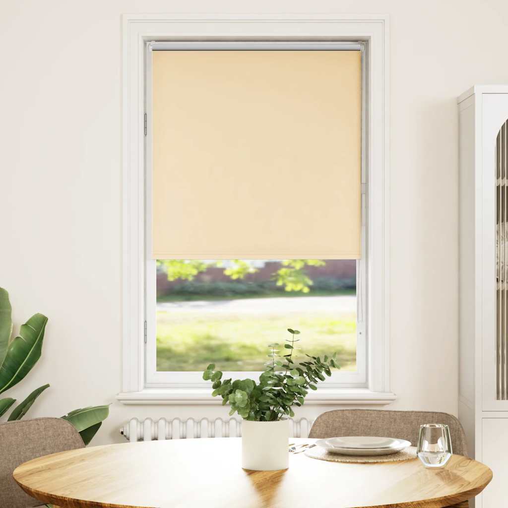 Vidaxl rolgordijn verduisterend 75x130cm stofbreedte 70,7 cm polyester