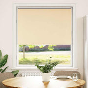 Vidaxl rolgordijn verduisterend 110x130 cm stofbreedte 105,7 cm beige - afbeelding 2