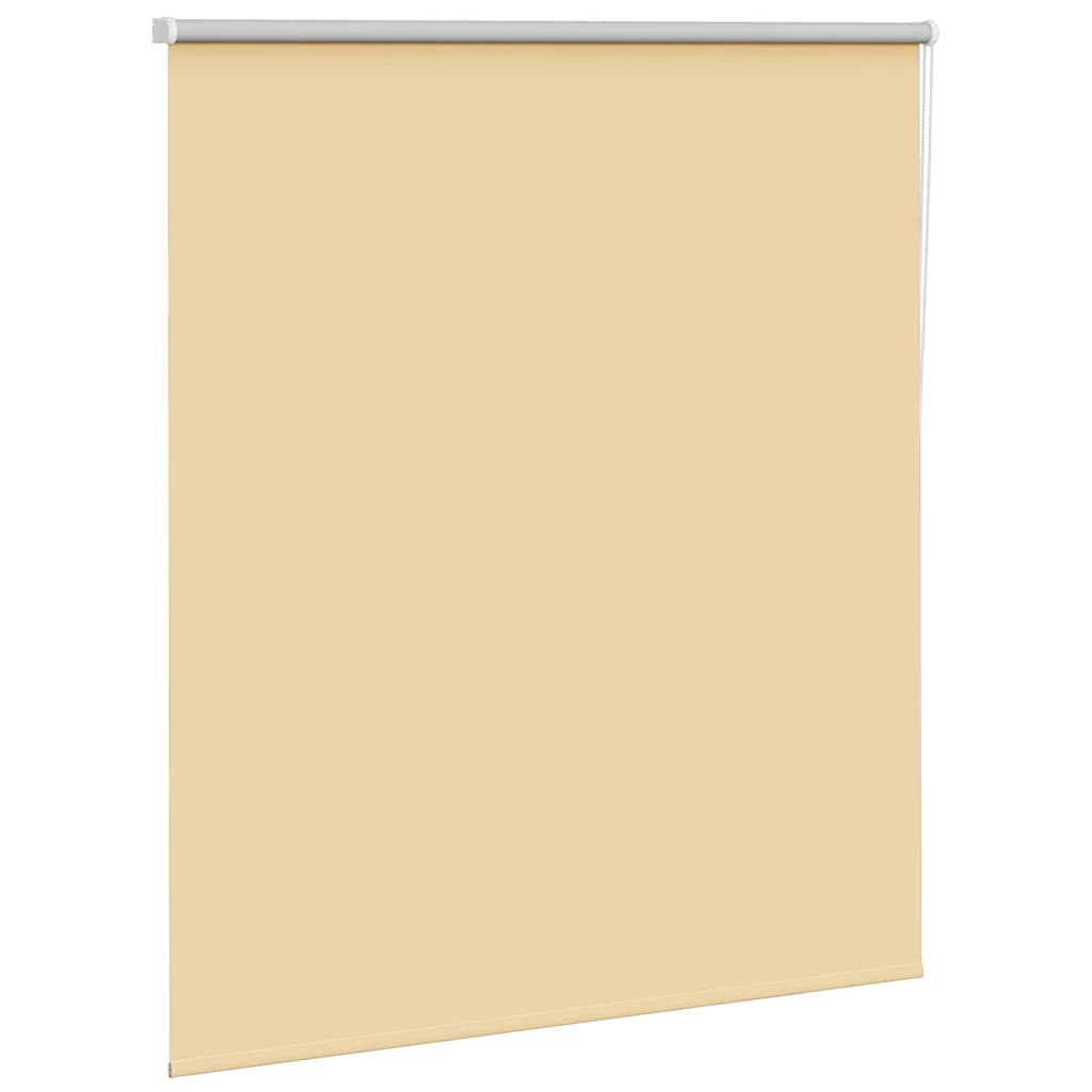 Vidaxl rolgordijn verduisterend 130x130 cm stofbreedte 126,6 cm beige