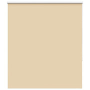 Vidaxl rolgordijn verduisterend 130x150 cm stofbreedte 126,6 cm beige - afbeelding 1