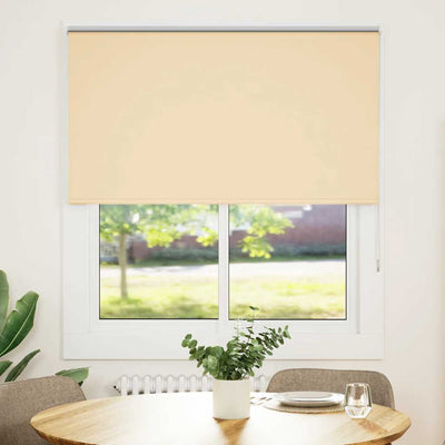 Vidaxl rolgordijn verduisterend 130x150 cm stofbreedte 126,6 cm beige