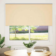 Vidaxl rolgordijn verduisterend 145x150 cm stofbreedte 141,6 cm beige - afbeelding 2